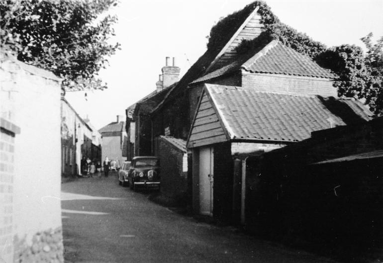 Photograph. Back Street, North Walsham (North Walsham Archive).