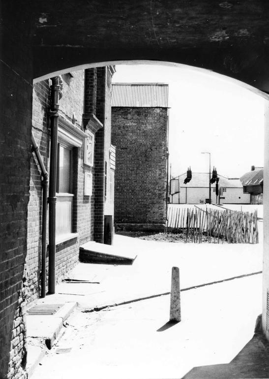 Photograph. Bank Loke, North Walsham (North Walsham Archive).