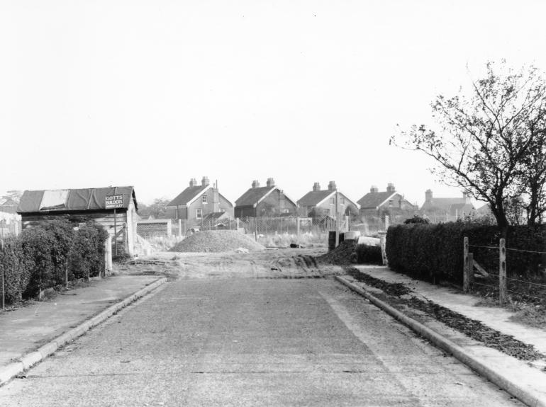 Photograph. Burton Avenue, North Walsham (North Walsham Archive).