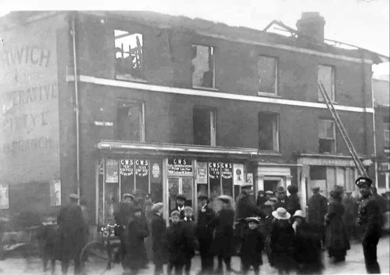 Co-Op, Market Street, North Walsham (North Walsham Archive) Photograph. Co-Op, Market Street, North Walsham (North Walsham Archive).