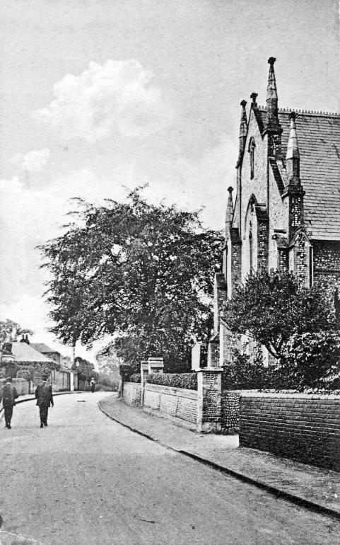 Photograph. Cromer Road, North Walsham (North Walsham Archive).