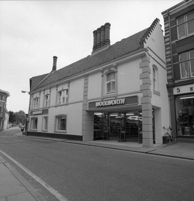 Photograph. F. W. Woolworth & Co, Market Place (North Walsham Archive).
