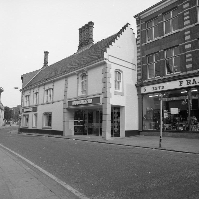 F. W. Woolworth & Co, Market Place (North Walsham Archive) Photograph. F. W. Woolworth & Co, Market Place (North Walsham Archive).