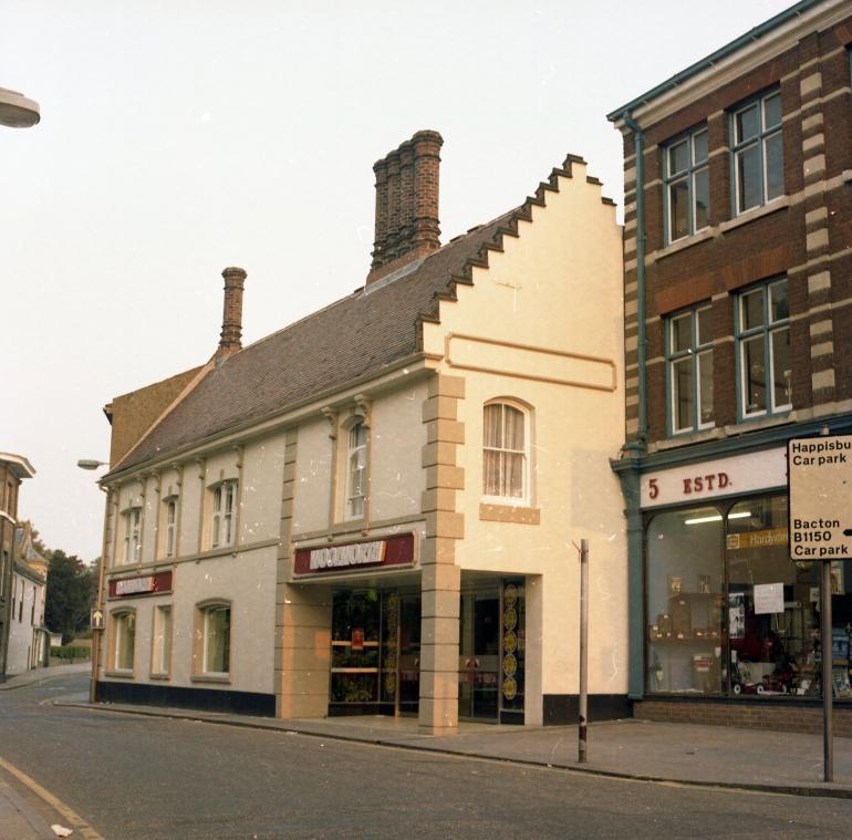 Photograph. F. W. Woolworth & Co, Market Place (North Walsham Archive).