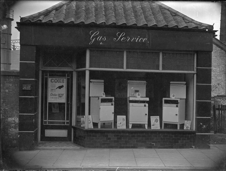 Gas Services, Mundesley Road, North Walsham (North Walsham Archive) Photograph. Gas Services, Mundesley Road, North Walsham (North Walsham Archive).