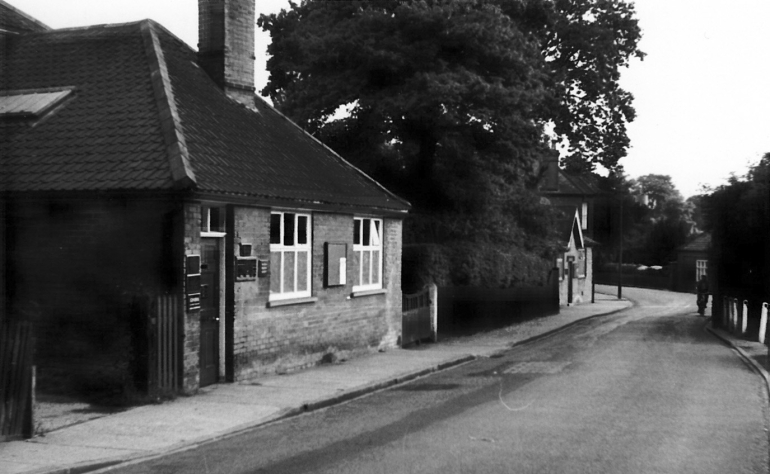 Photograph. Grammar School Road (North Walsham Archive).