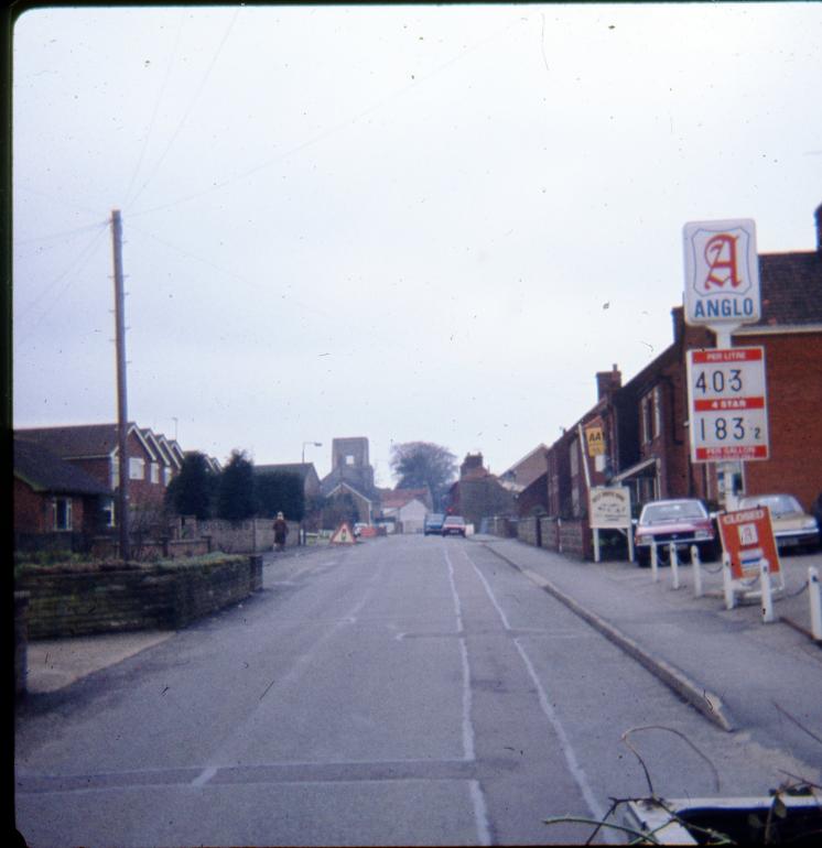 Photograph. Hall Lane, North Walsham (North Walsham Archive).