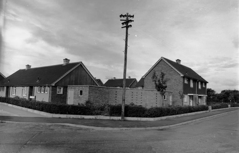 Photograph. Millfield Estate, North Walsham. (North Walsham Archive).