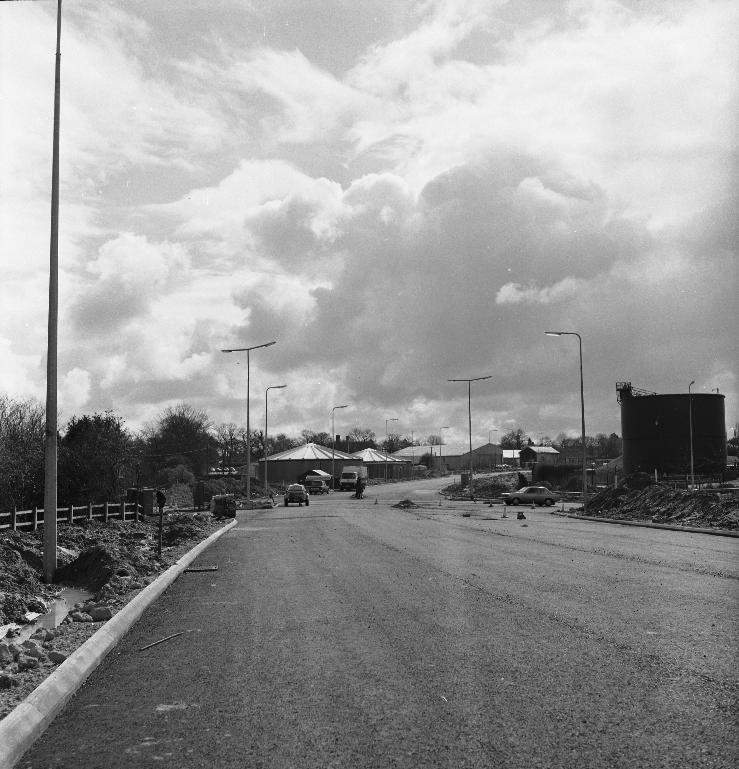 Photograph. North Walsham By-Pass Construction (Les Edwards) d (North Walsham Archive).