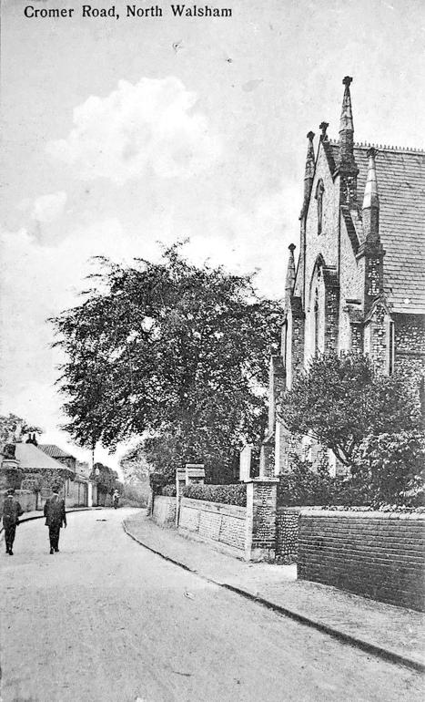 North Walsham Congregational Church, Cromer Road (North Walsham Archive) Photograph. North Walsham Congregational Church, Cromer Road (North Walsham Archive).