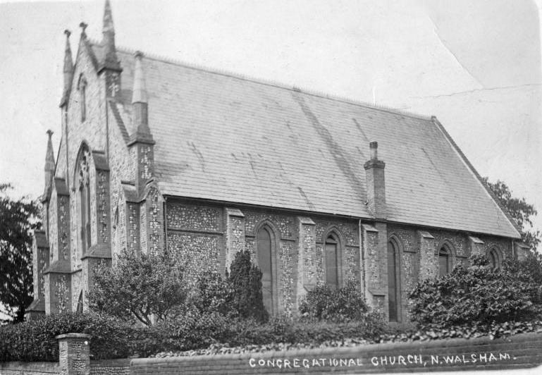 Photograph. North Walsham Congregational Church, Cromer Road (North Walsham Archive).