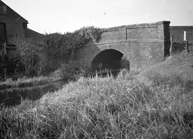 Photograph. Royston Bridge, Bacton Road, North Walsham (North Walsham Archive).