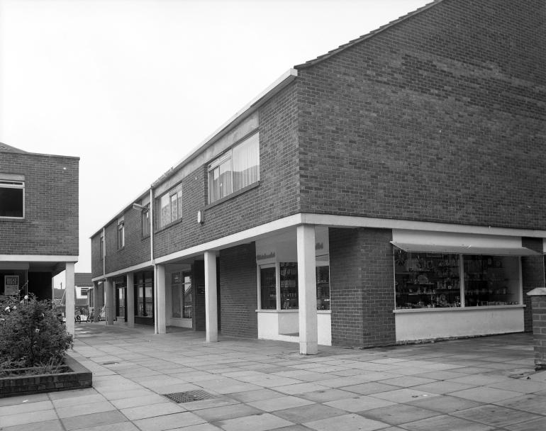 St Nicholas Court shopping precinct, North Walsham (North Walsham Archive) Photograph. St Nicholas Court shopping precinct, North Walsham (North Walsham Archive).