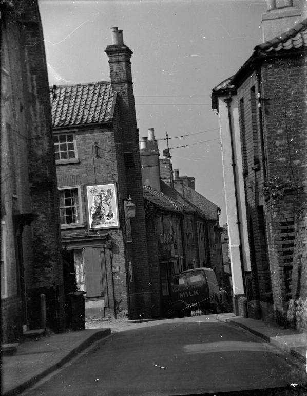 Photograph. Vicarage Street, North Walsham (North Walsham Archive).
