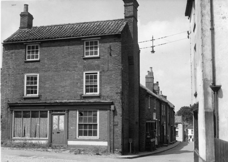 Photograph. Vicarage Street, North Walsham (North Walsham Archive).