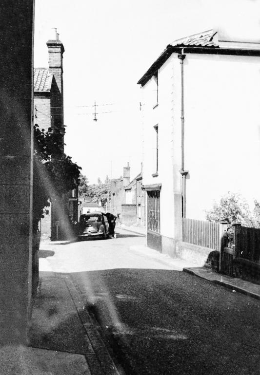 Photograph. Vicarage Street, North Walsham (North Walsham Archive).