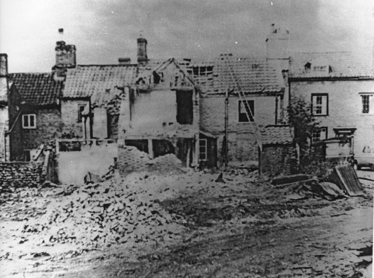 Photograph. Vicarage Street (North Walsham Archive).