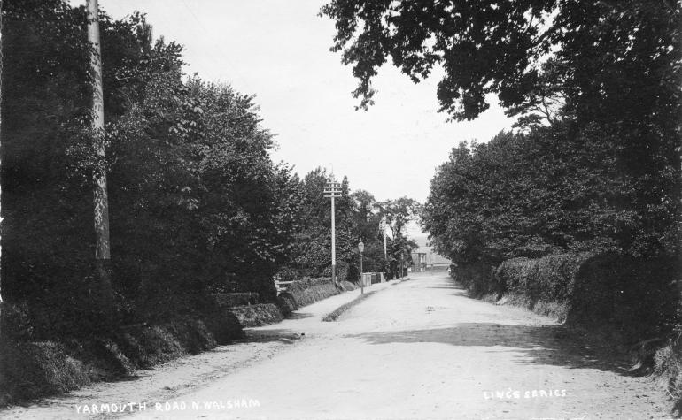 Photograph. Yarmouth Road, North Walsham (North Walsham Archive).